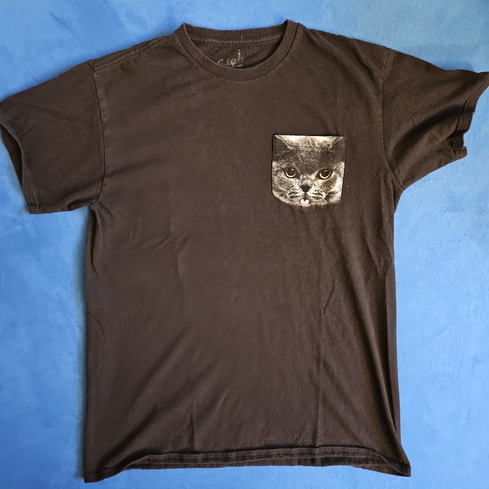 A Lab Pocket Kitty Tee M